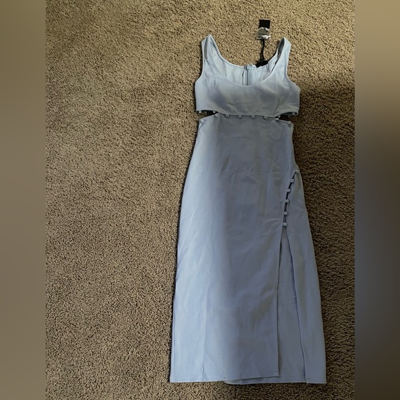 REVOLVE h:ours Samiah dress in baby blue size Small - Picture 4 of 5